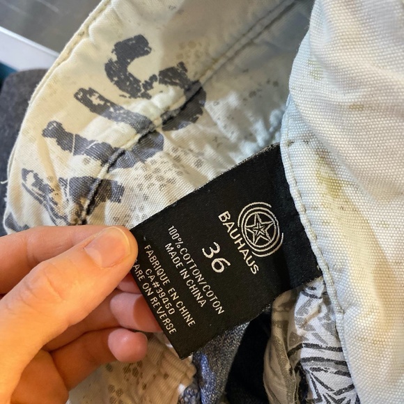 Y2K Light Wash Baggy Jeans Bauhaus - Picture 3 of 4